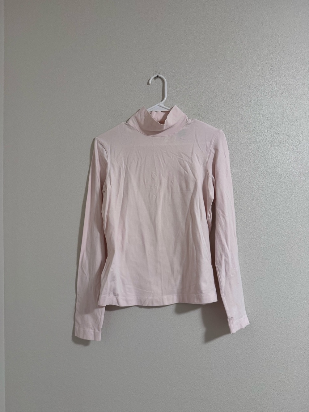 Eddie Bauer Light Pink Long Sleeve Turtleneck